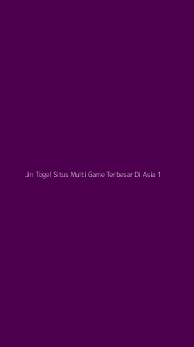 Tampilan Antarmuka Aplikasi Jin Togel Situs Multi Game Terbesar Di Asia - 1
