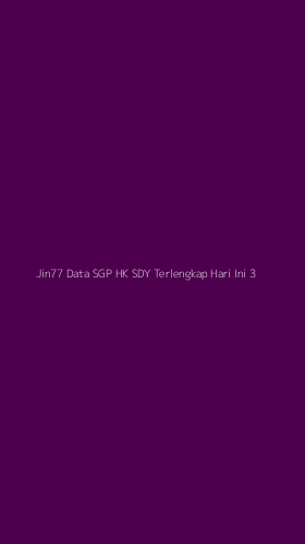 Tampilan Antarmuka Aplikasi Jin77 Data Sgp Hk Sdy Terlengkap Hari Ini - 3