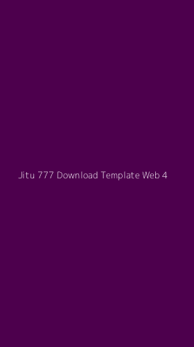Tampilan Antarmuka Aplikasi Jitu 777 Download Template Web - 4