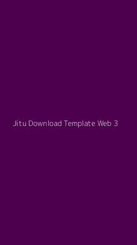 Tampilan Antarmuka Aplikasi Jitu Download Template Web - 3