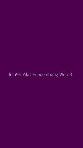 Tampilan Antarmuka Aplikasi Jitu99 Alat Pengembang Web - 3
