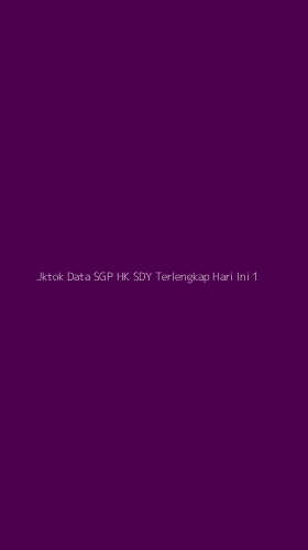 Tampilan Antarmuka Aplikasi Jktok Data Sgp Hk Sdy Terlengkap Hari Ini - 1