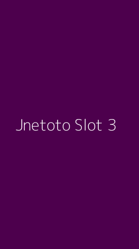 Tampilan Antarmuka Aplikasi Jnetoto Slot - 3