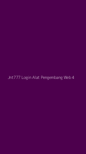 Tampilan Antarmuka Aplikasi Jnt777 Login Alat Pengembang Web - 4