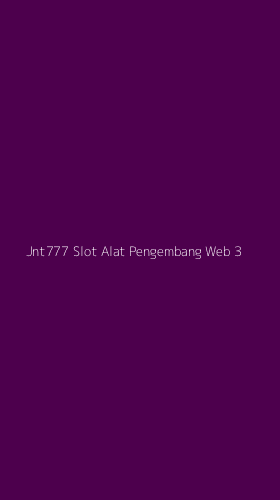 Tampilan Antarmuka Aplikasi Jnt777 Slot Alat Pengembang Web - 3