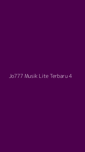 Tampilan Antarmuka Aplikasi Jo777 Musik Lite Terbaru - 4