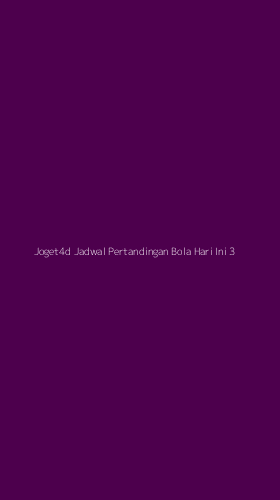 Tampilan Antarmuka Aplikasi Joget4d Jadwal Pertandingan Bola Hari Ini - 3