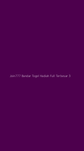 Tampilan Antarmuka Aplikasi Join777 Bandar Togel Hadiah Full Terbesar - 3