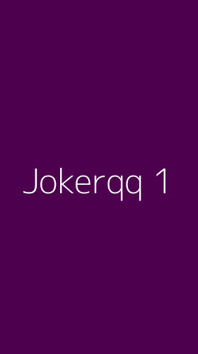 Tampilan Antarmuka Aplikasi Jokerqq - 1