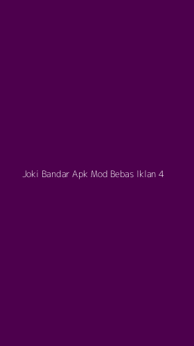 Tampilan Antarmuka Aplikasi Joki Bandar Apk Mod Bebas Iklan - 4
