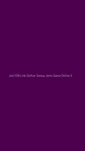 Tampilan Antarmuka Aplikasi Joki138 Link Daftar Semua Jenis Game Online - 3