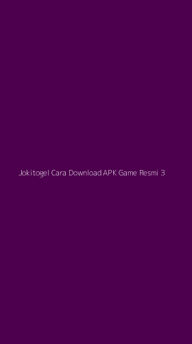Tampilan Antarmuka Aplikasi Jokitogel Cara Download Apk Game Resmi - 3