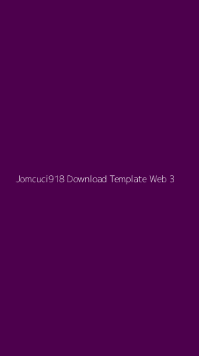 Tampilan Antarmuka Aplikasi Jomcuci918 Download Template Web - 3