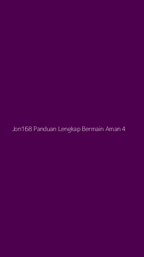 Tampilan Antarmuka Aplikasi Jon168 Panduan Lengkap Bermain Aman - 4