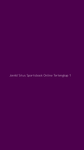 Tampilan Antarmuka Aplikasi Jon4d Situs Sportsbook Online Terlengkap - 1