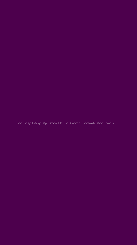 Tampilan Antarmuka Aplikasi Jonitogel App Aplikasi Portal Game Terbaik Android - 2
