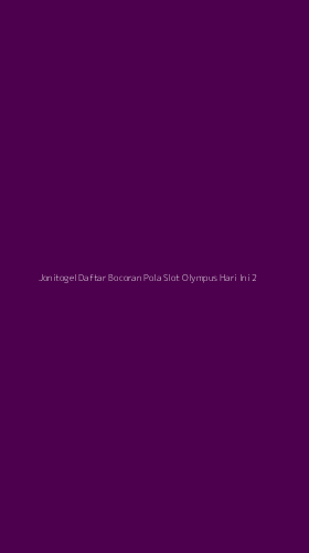 Tampilan Antarmuka Aplikasi Jonitogel Daftar Bocoran Pola Slot Olympus Hari Ini - 2