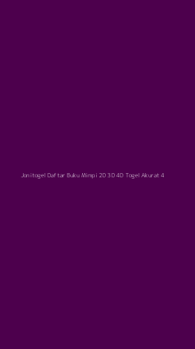 Tampilan Antarmuka Aplikasi Jonitogel Daftar Buku Mimpi 2d 3d 4d Togel Akurat - 4