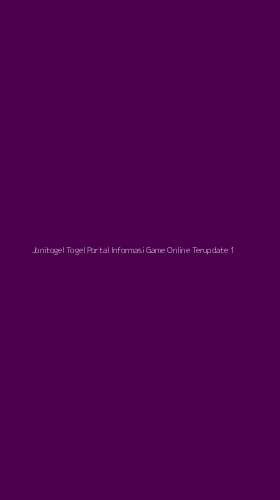 Tampilan Antarmuka Aplikasi Jonitogel Togel Portal Informasi Game Online Terupdate - 1