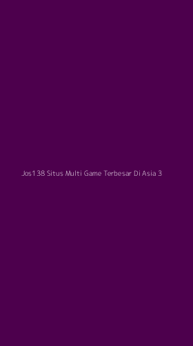 Tampilan Antarmuka Aplikasi Jos138 Situs Multi Game Terbesar Di Asia - 3