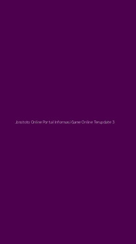 Tampilan Antarmuka Aplikasi Josstoto Online Portal Informasi Game Online Terupdate - 3
