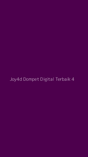 Tampilan Antarmuka Aplikasi Joy4d Dompet Digital Terbaik - 4