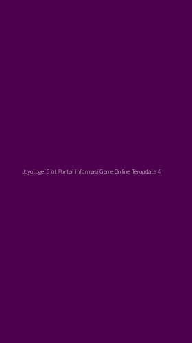 Tampilan Antarmuka Aplikasi Joyotogel Slot Portal Informasi Game Online Terupdate - 4