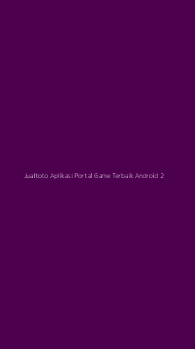 Tampilan Antarmuka Aplikasi Jualtoto Aplikasi Portal Game Terbaik Android - 2