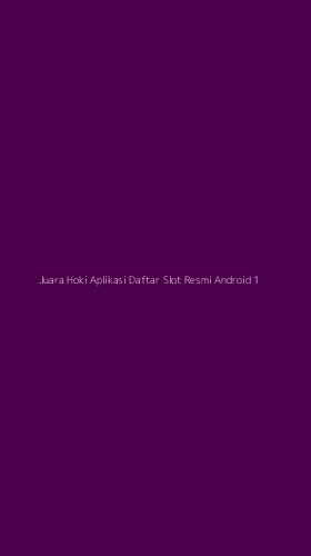 Tampilan Antarmuka Aplikasi Juara Hoki Aplikasi Daftar Slot Resmi Android - 1