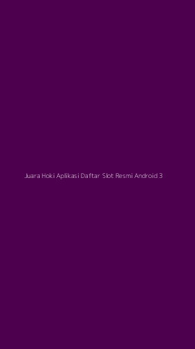 Tampilan Antarmuka Aplikasi Juara Hoki Aplikasi Daftar Slot Resmi Android - 3