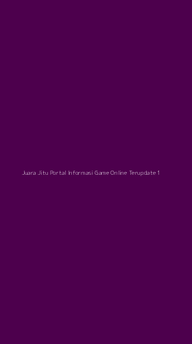 Tampilan Antarmuka Aplikasi Juara Jitu Portal Informasi Game Online Terupdate - 1