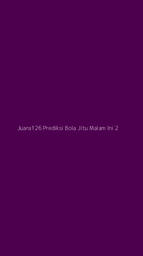 Tampilan Antarmuka Aplikasi Juara126 Prediksi Bola Jitu Malam Ini - 2