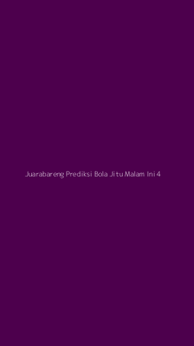 Tampilan Antarmuka Aplikasi Juarabareng Prediksi Bola Jitu Malam Ini - 4