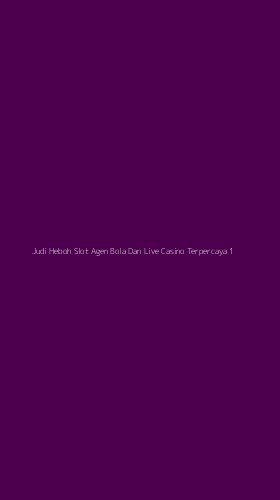 Tampilan Antarmuka Aplikasi Judi Heboh Slot Agen Bola Dan Live Casino Terpercaya - 1
