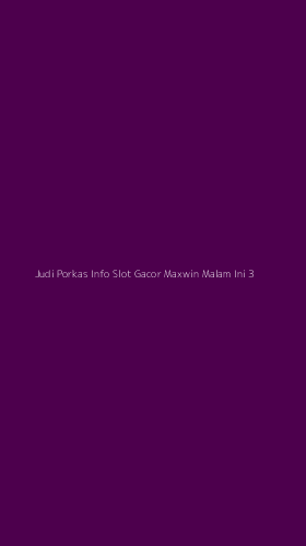 Tampilan Antarmuka Aplikasi Judi Porkas Info Slot Gacor Maxwin Malam Ini - 3