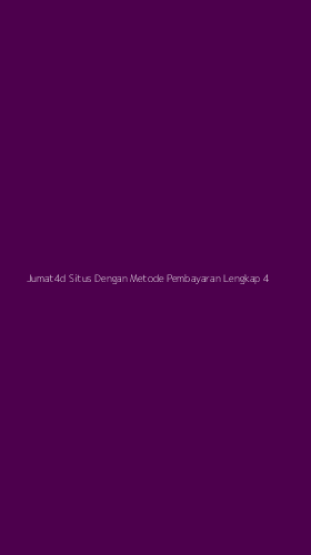 Tampilan Antarmuka Aplikasi Jumat4d Situs Dengan Metode Pembayaran Lengkap - 4