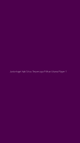Tampilan Antarmuka Aplikasi Juniortogel Apk Situs Terpercaya Pilihan Utama Player - 1