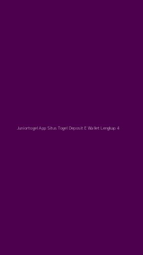 Tampilan Antarmuka Aplikasi Juniortogel App Situs Togel Deposit E Wallet Lengkap - 4