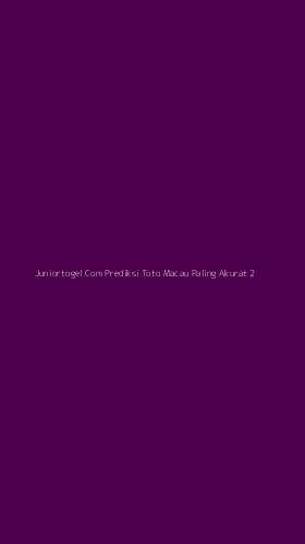 Tampilan Antarmuka Aplikasi Juniortogel Com Prediksi Toto Macau Paling Akurat - 2