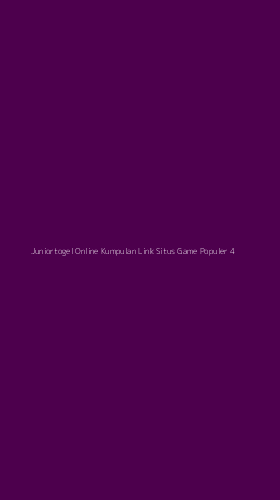 Tampilan Antarmuka Aplikasi Juniortogel Online Kumpulan Link Situs Game Populer - 4