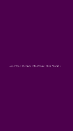 Tampilan Antarmuka Aplikasi Juniortogel Prediksi Toto Macau Paling Akurat - 3