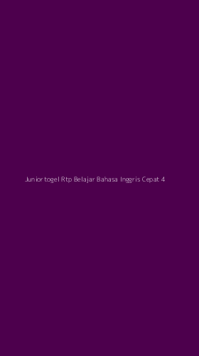 Tampilan Antarmuka Aplikasi Juniortogel Rtp Belajar Bahasa Inggris Cepat - 4
