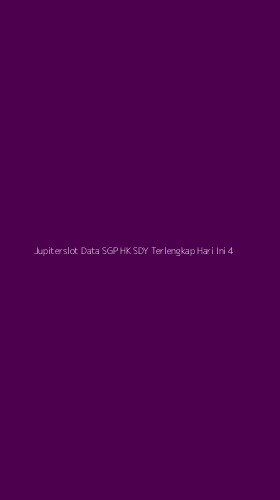 Tampilan Antarmuka Aplikasi Jupiterslot Data Sgp Hk Sdy Terlengkap Hari Ini - 4