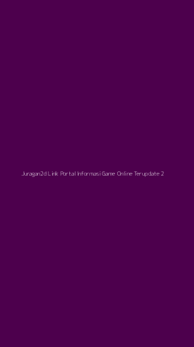 Tampilan Antarmuka Aplikasi Juragan2d Link Portal Informasi Game Online Terupdate - 2