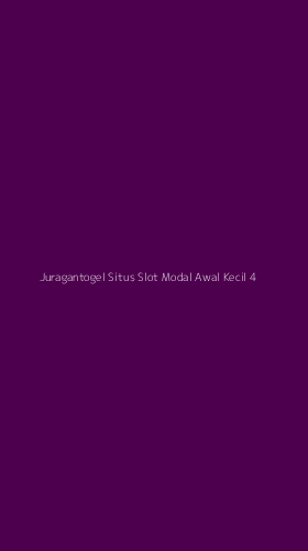Tampilan Antarmuka Aplikasi Juragantogel Situs Slot Modal Awal Kecil - 4