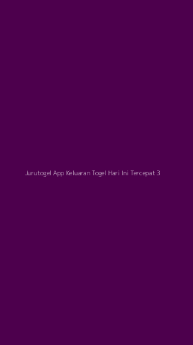 Tampilan Antarmuka Aplikasi Jurutogel App Keluaran Togel Hari Ini Tercepat - 3
