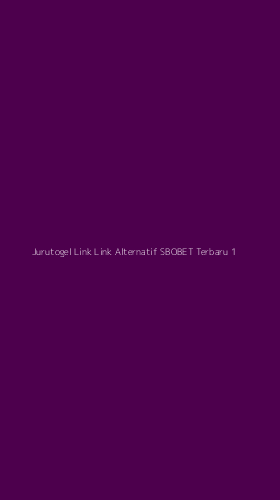 Tampilan Antarmuka Aplikasi Jurutogel Link Link Alternatif Sbobet Terbaru - 1