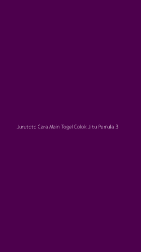 Tampilan Antarmuka Aplikasi Jurutoto Cara Main Togel Colok Jitu Pemula - 3