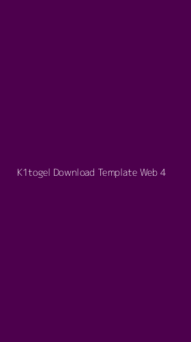Tampilan Antarmuka Aplikasi K1togel Download Template Web - 4