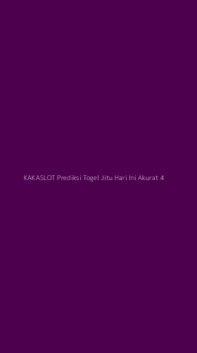 Tampilan Antarmuka Aplikasi Kakaslot Prediksi Togel Jitu Hari Ini Akurat - 4